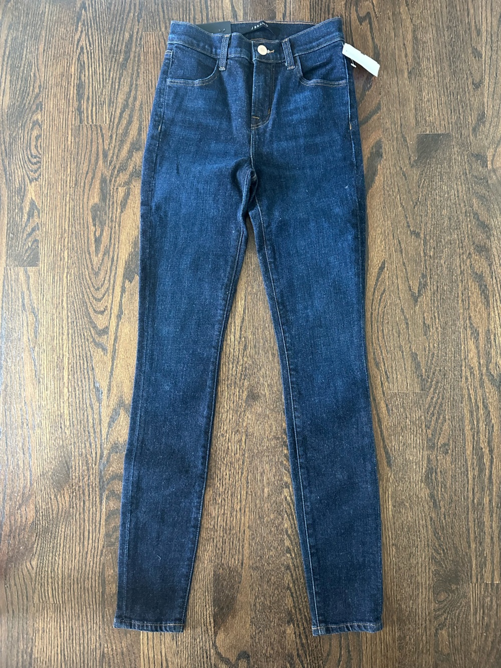 J Brand Maria High Rise Skinny Jeans 23 Systematic Dark Wash NWT Stretch Denim